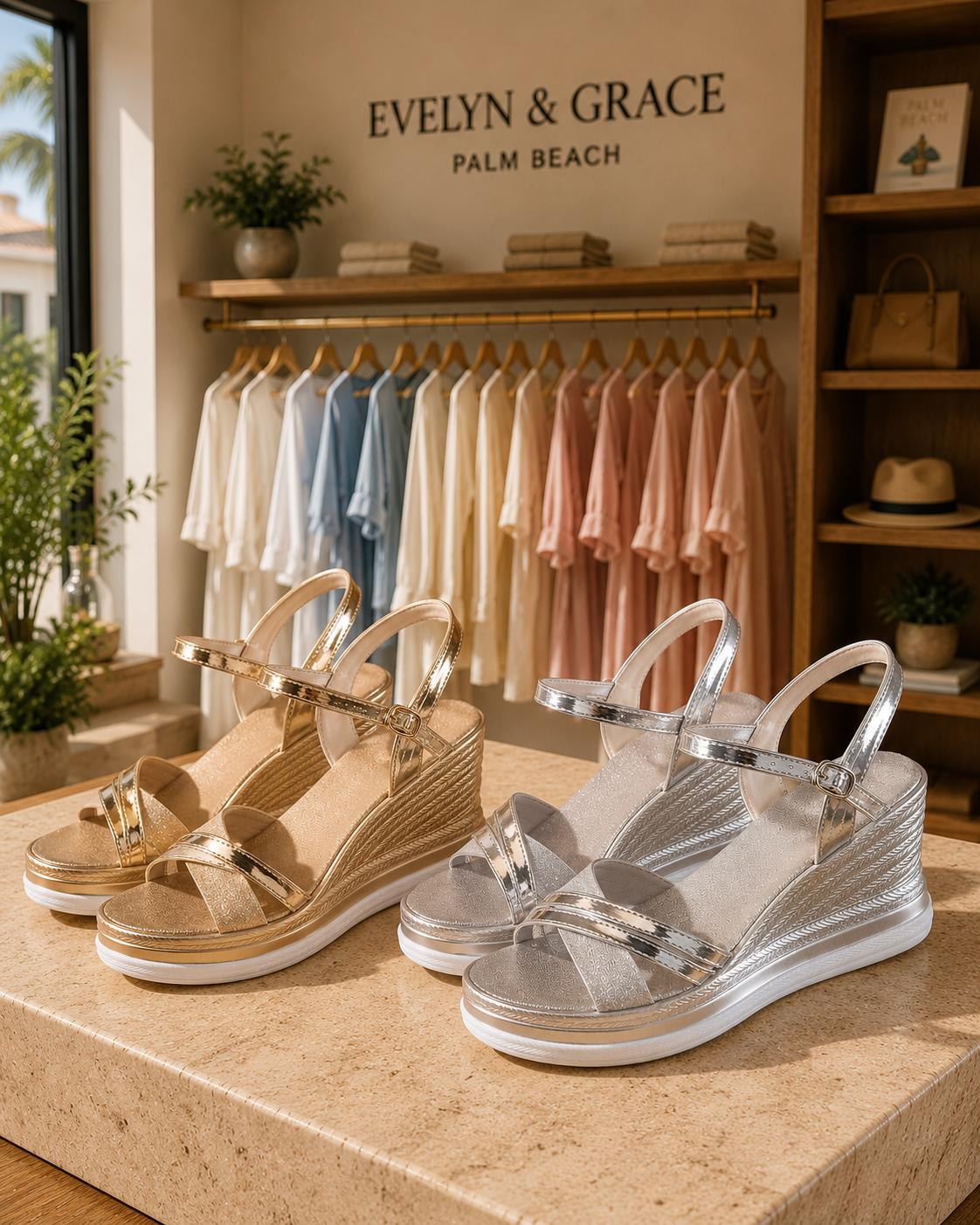 Serena™ | Orthopedic Wedge Sandals