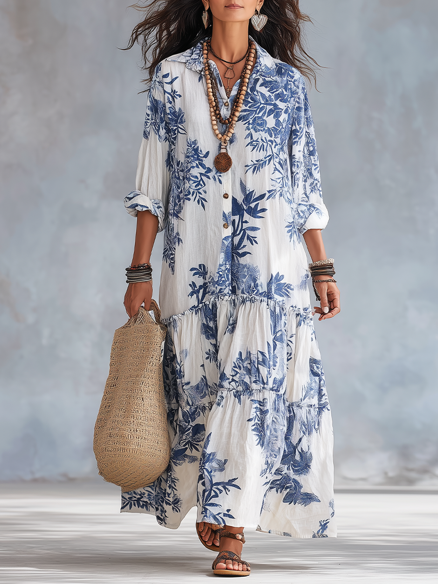 Isabelle™ | Bohemian Maxi Dress