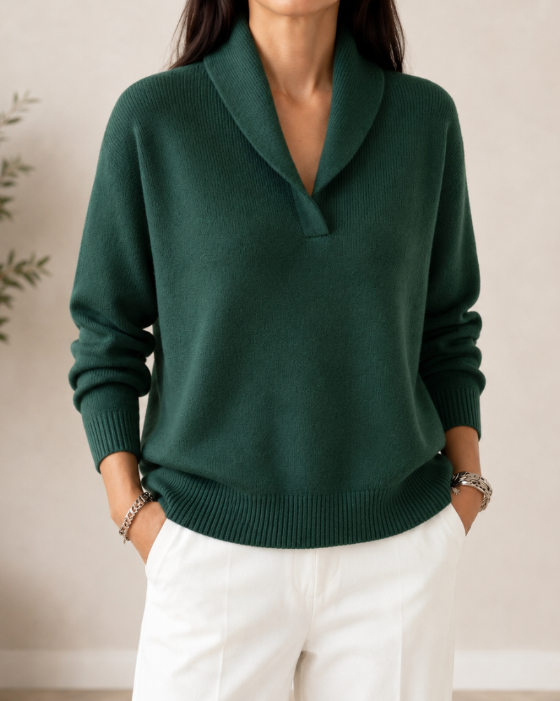 Marlene - Shawl Collar Sweater