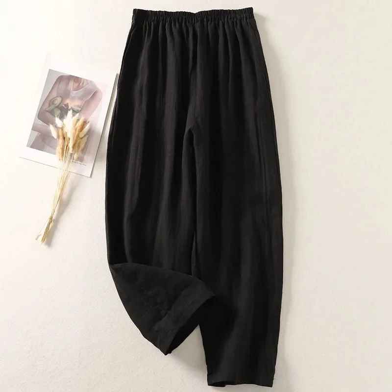 Cassandra I Soft Linen Pants