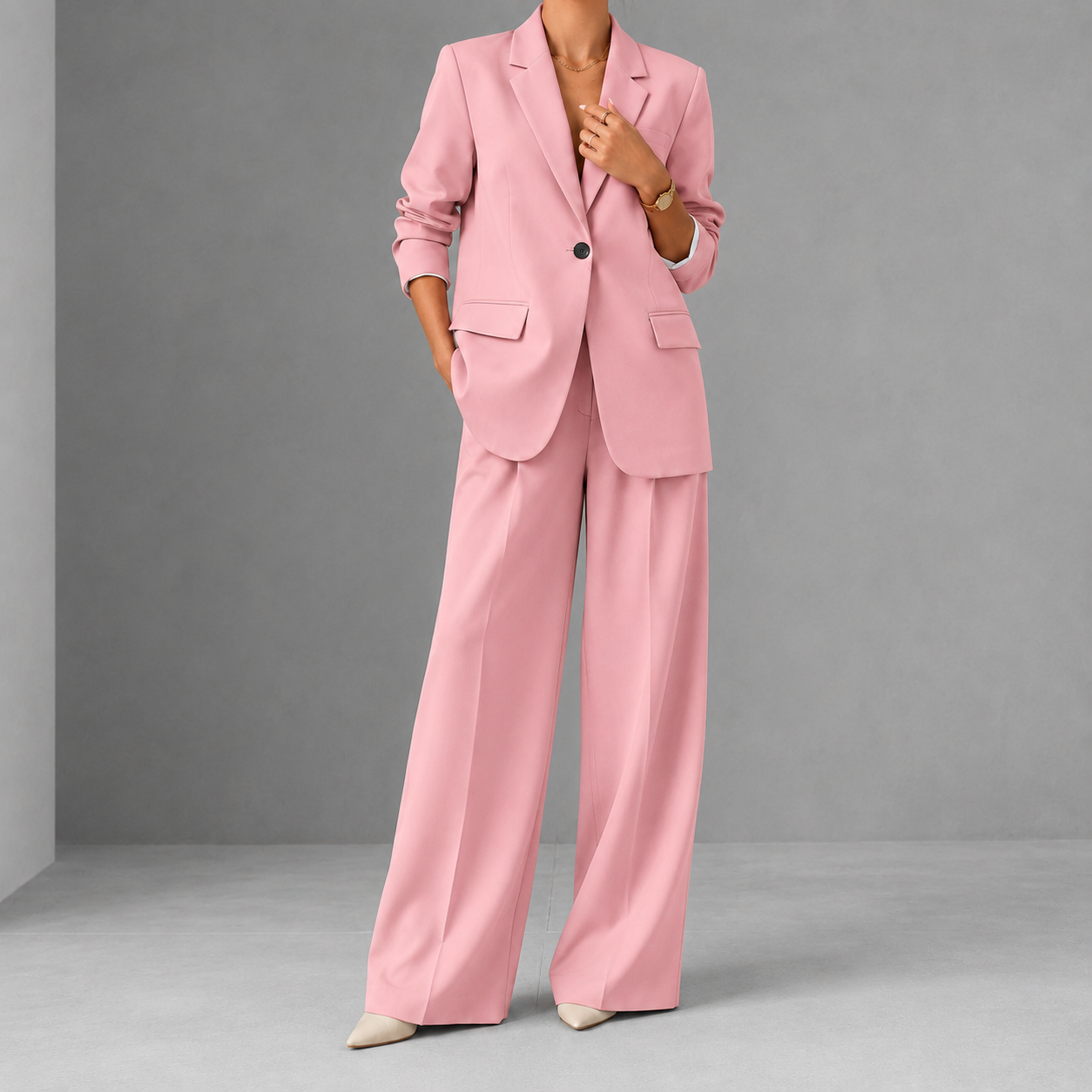 Amara™ | Relaxed Wide-Leg Two-Piece Set