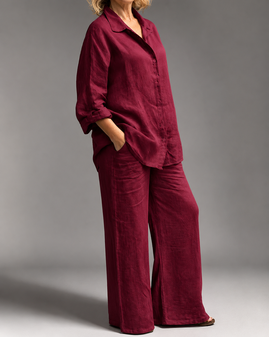 Elowen™ | Relaxed Linen Two-Piece Set