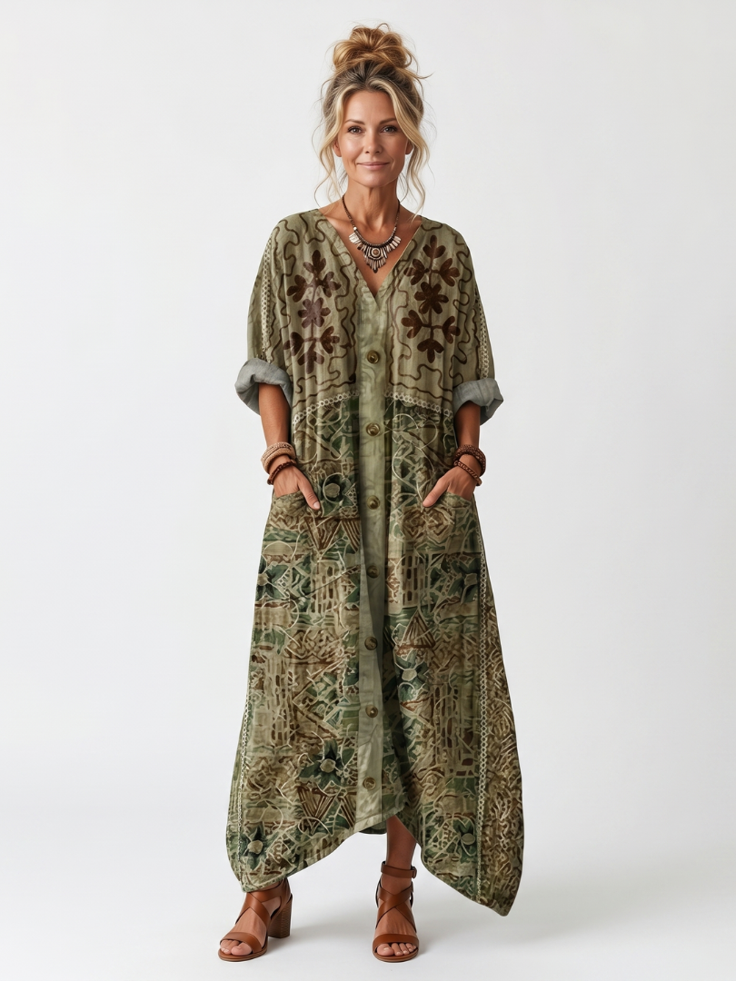 Celeste™ | Bohemian Maxi Dress