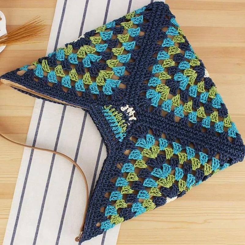 Luna I Crochet Tote Bag