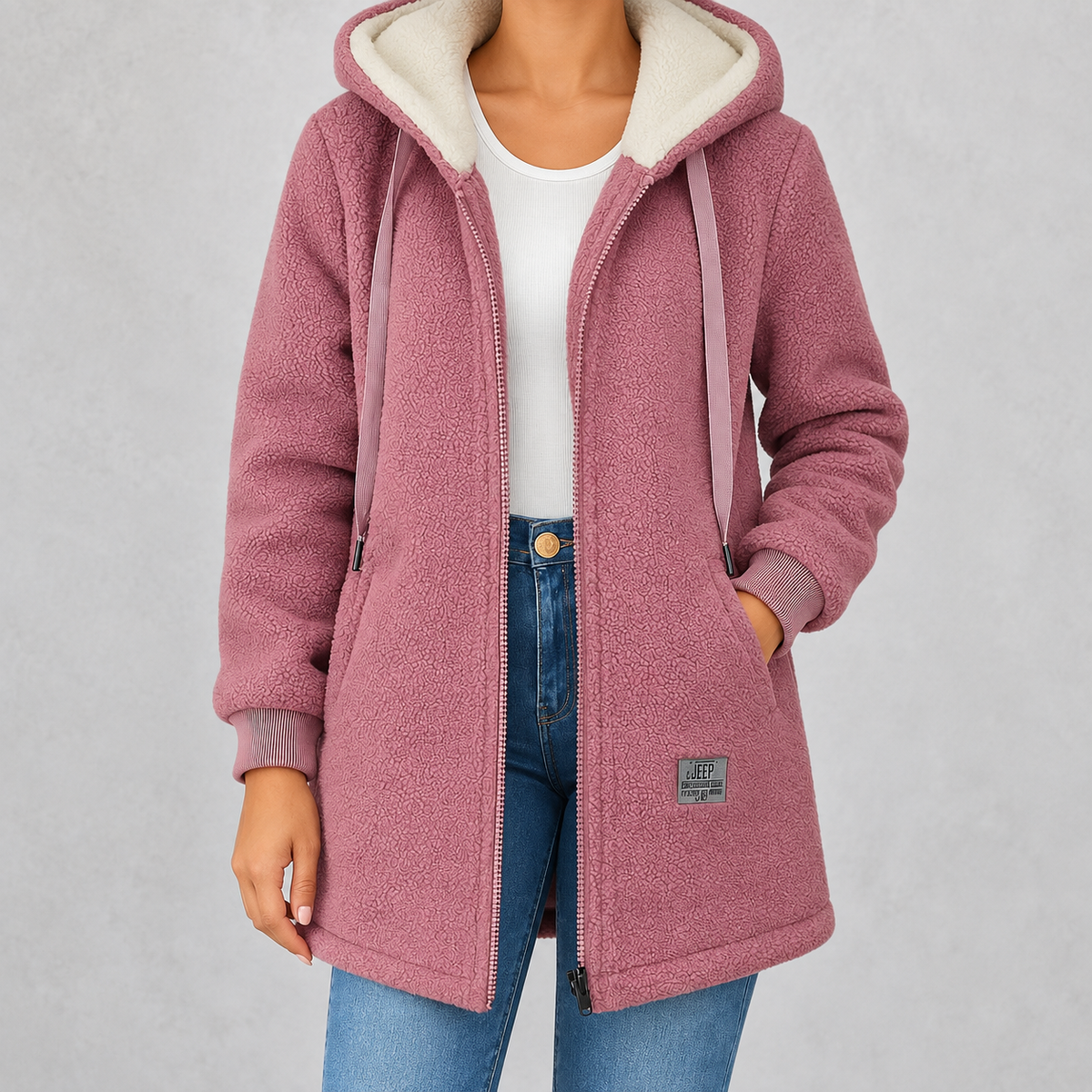 Marceline | Cozy Hooded Jacket