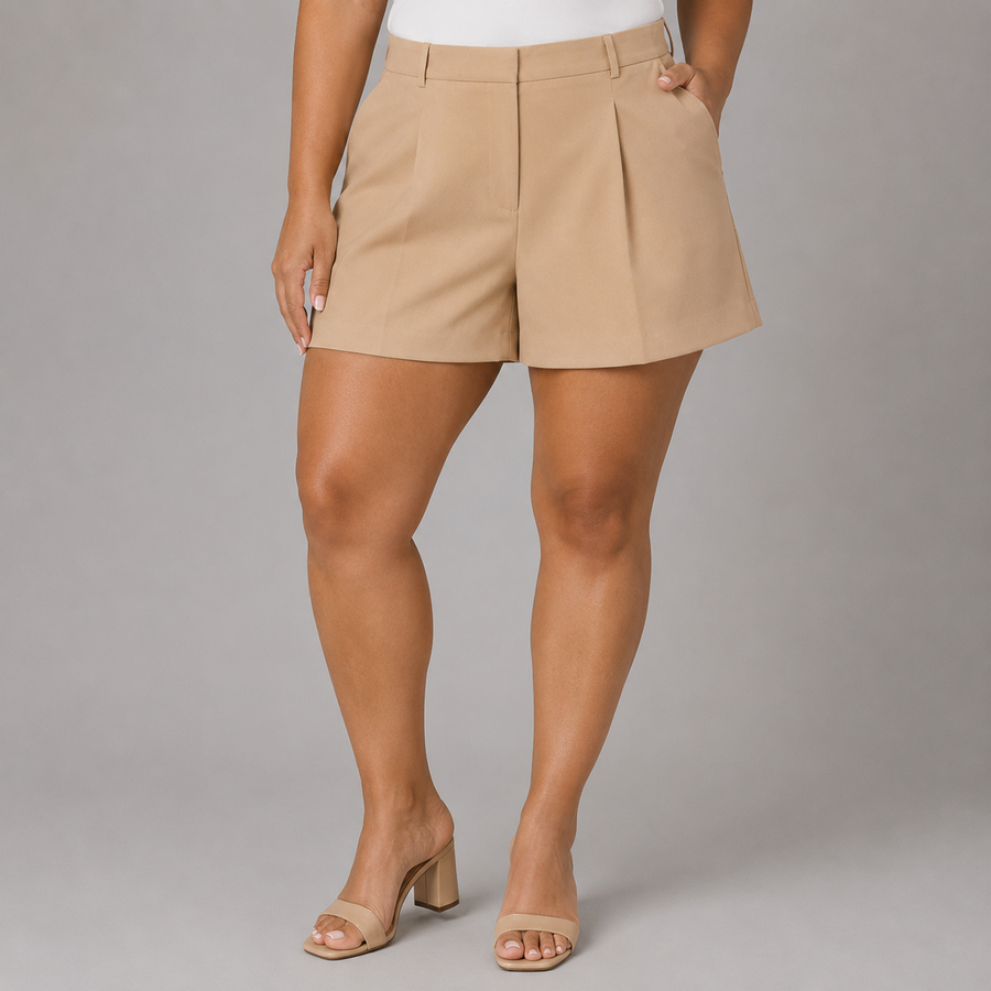 Olivia™ | Tailored High-Waist Shorts