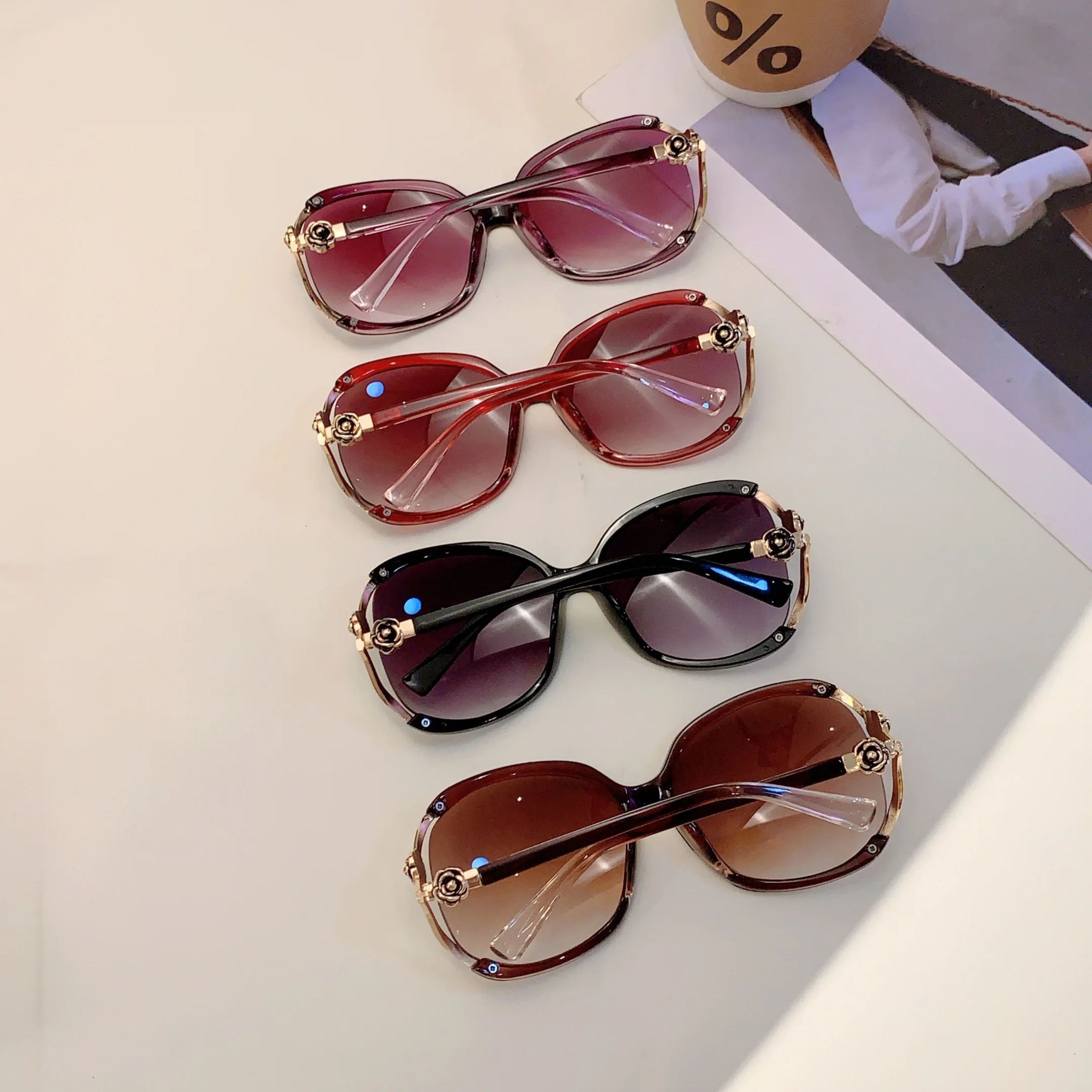 Fleur I Oversized Sunglasses