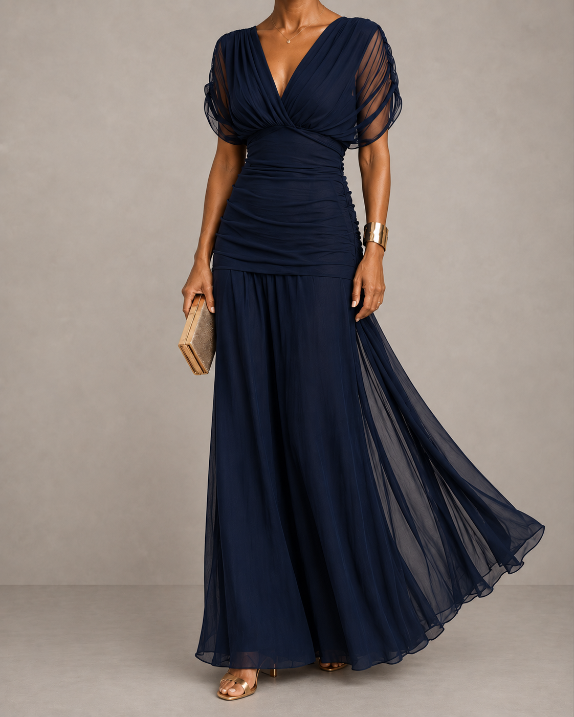 Willow | Pleated Flowing Dress