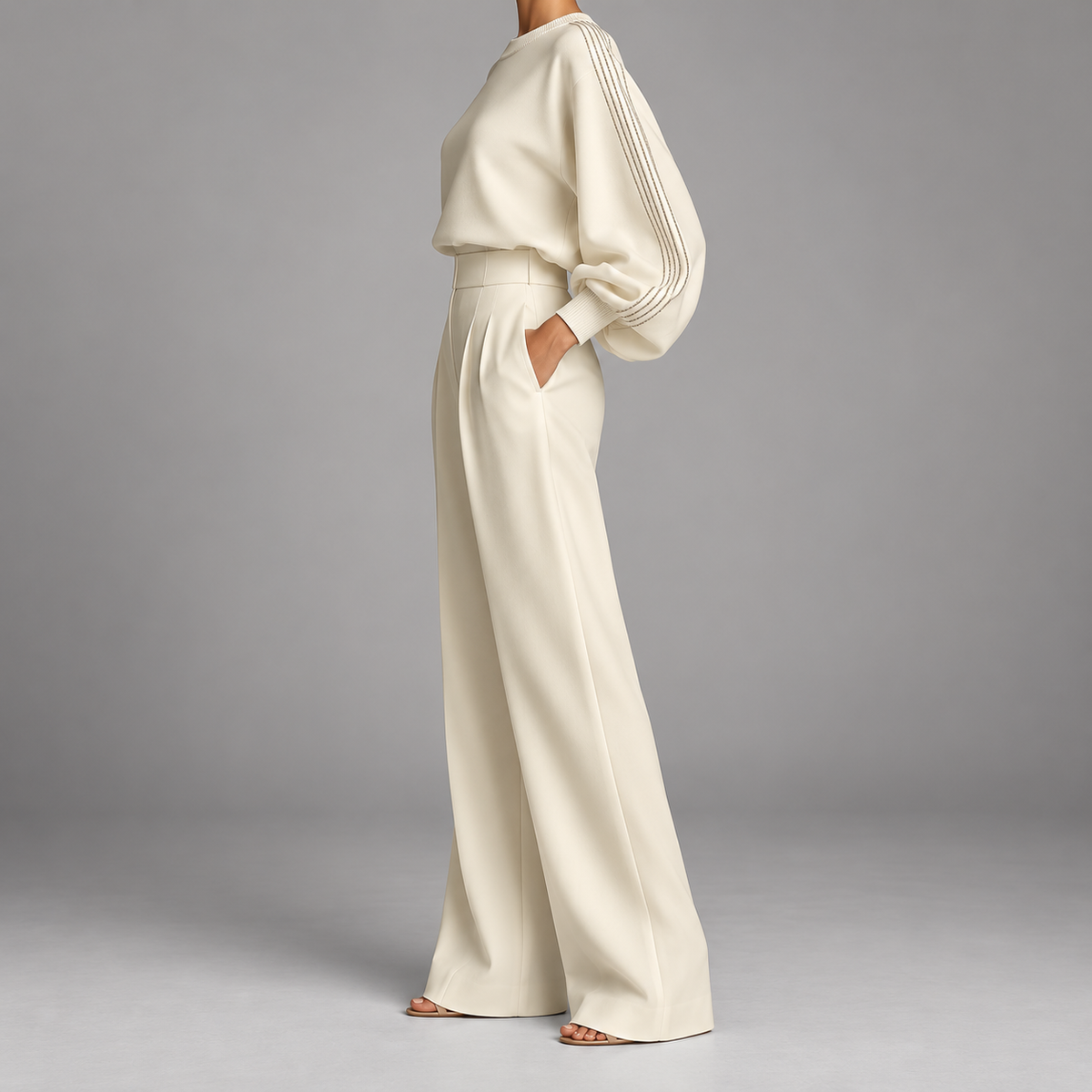 Elowyn™ | Relaxed Wide-Leg Two-Piece Set
