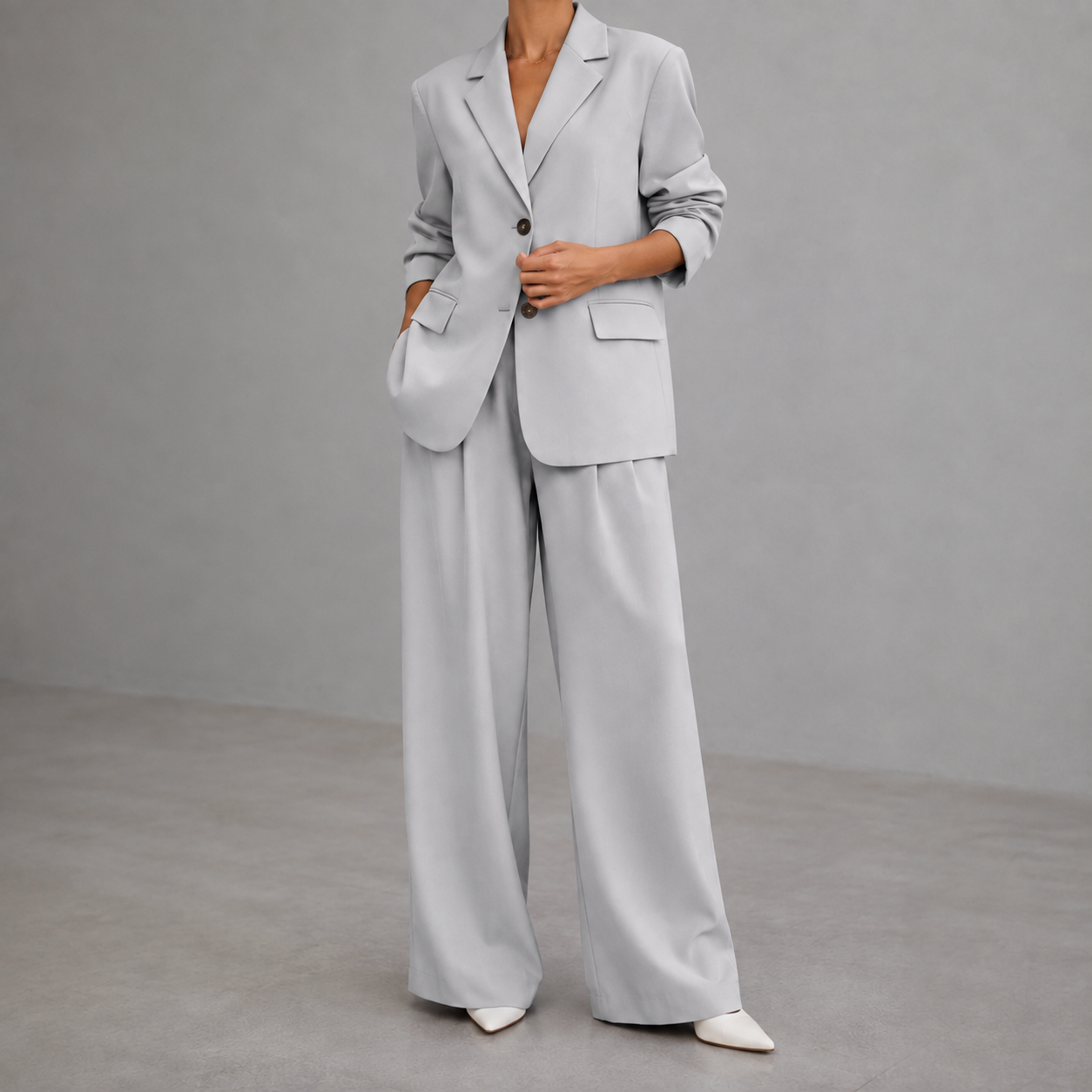 Amara™ | Relaxed Wide-Leg Two-Piece Set