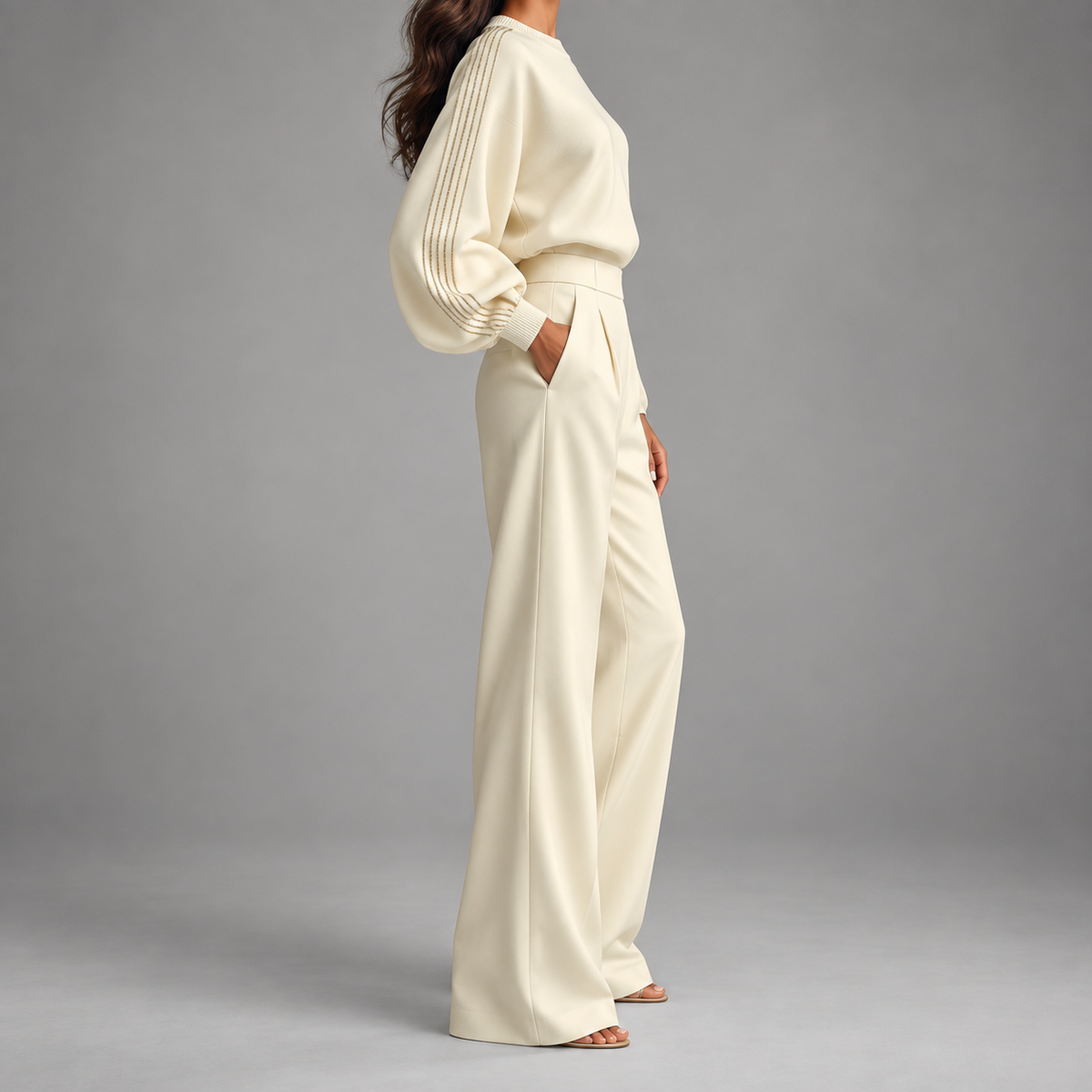 Elowyn™ | Relaxed Wide-Leg Two-Piece Set