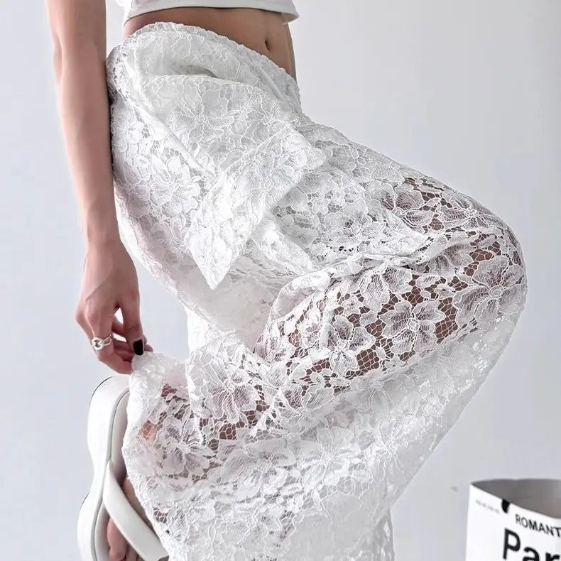 Maison I Lace Cargo Pants