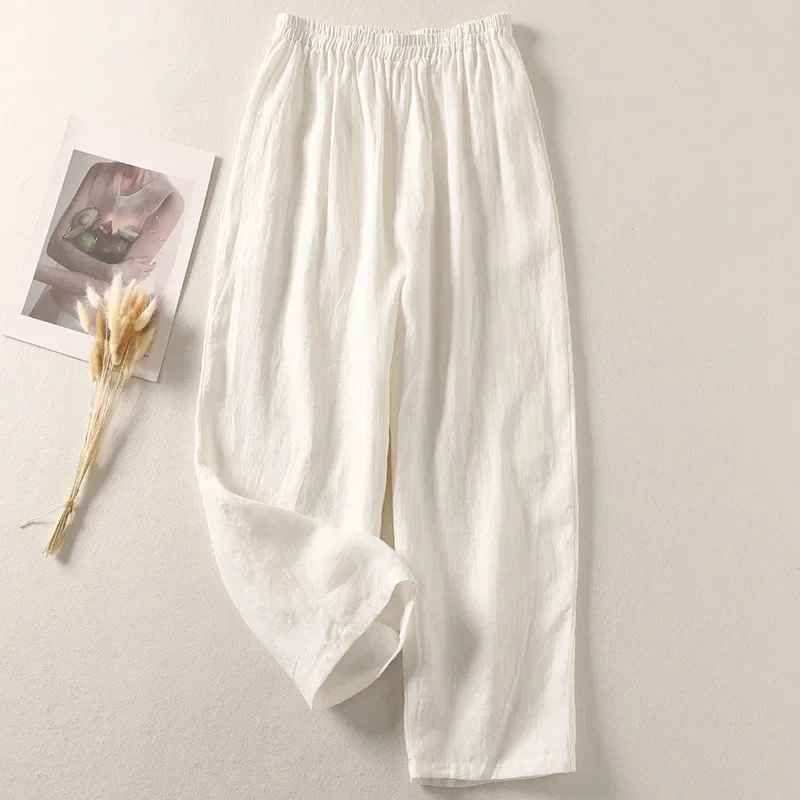 Cassandra I Soft Linen Pants