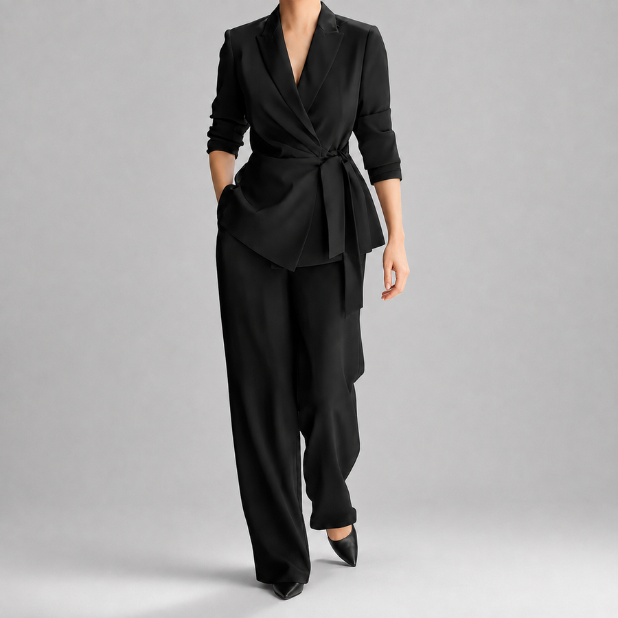Elowen™ | Draped Two-Piece Set