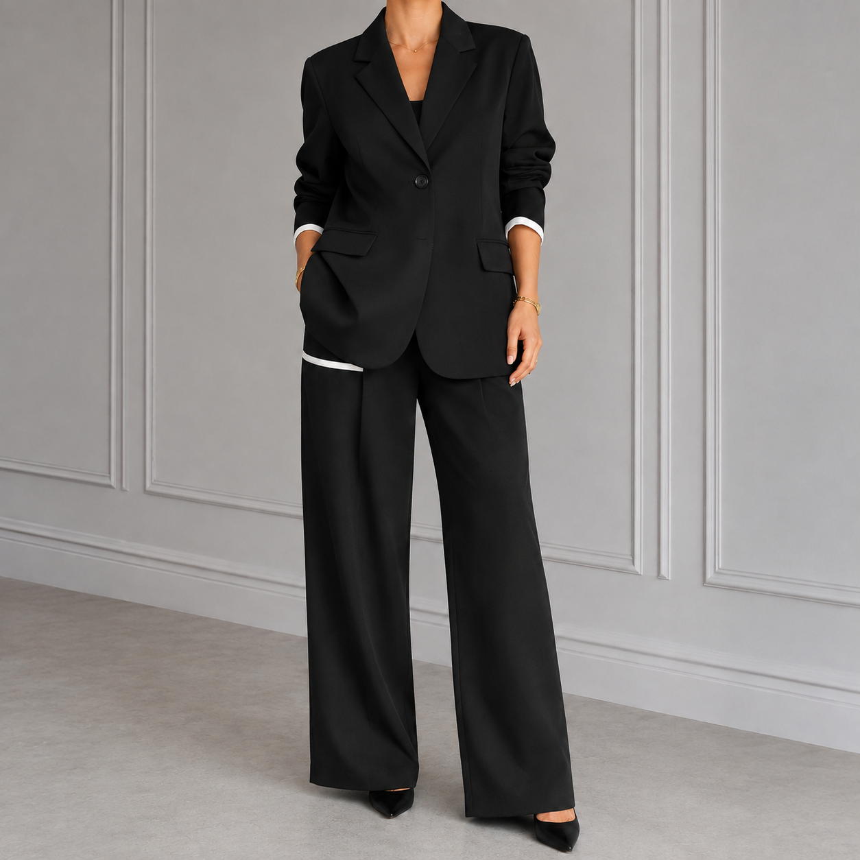 Amara™ | Relaxed Wide-Leg Two-Piece Set