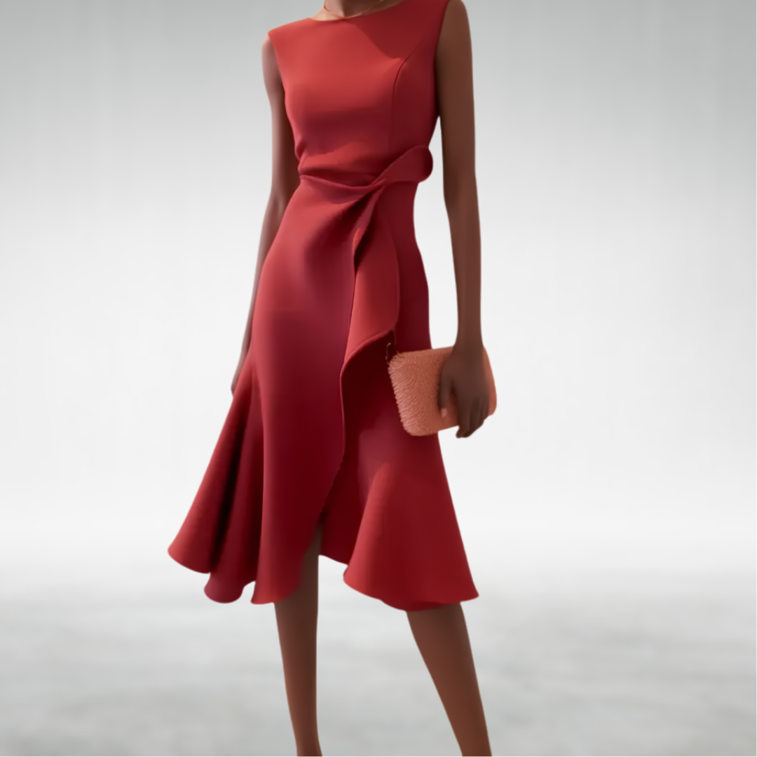 Erica™ Elegant Midi Dress