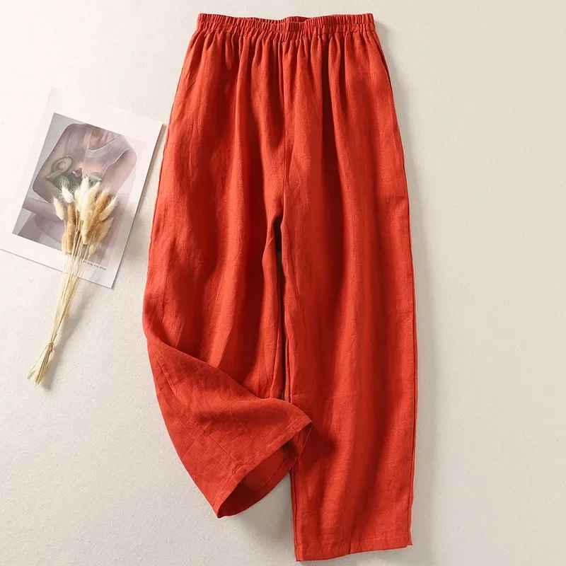 Cassandra I Soft Linen Pants