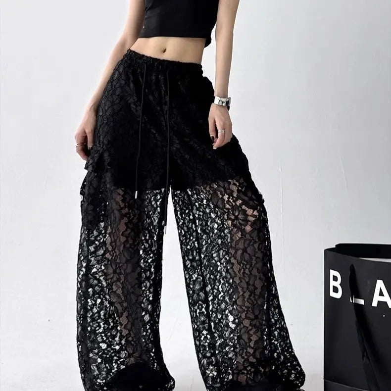 Maison I Lace Cargo Pants