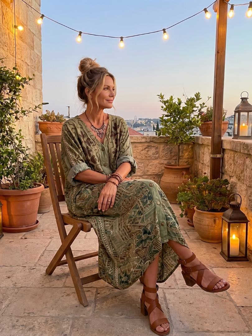 Celeste™ | Bohemian Maxi Dress