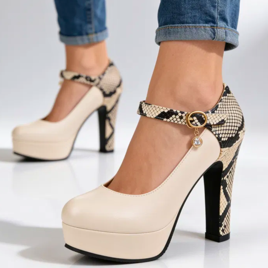 Elle I Python Heels