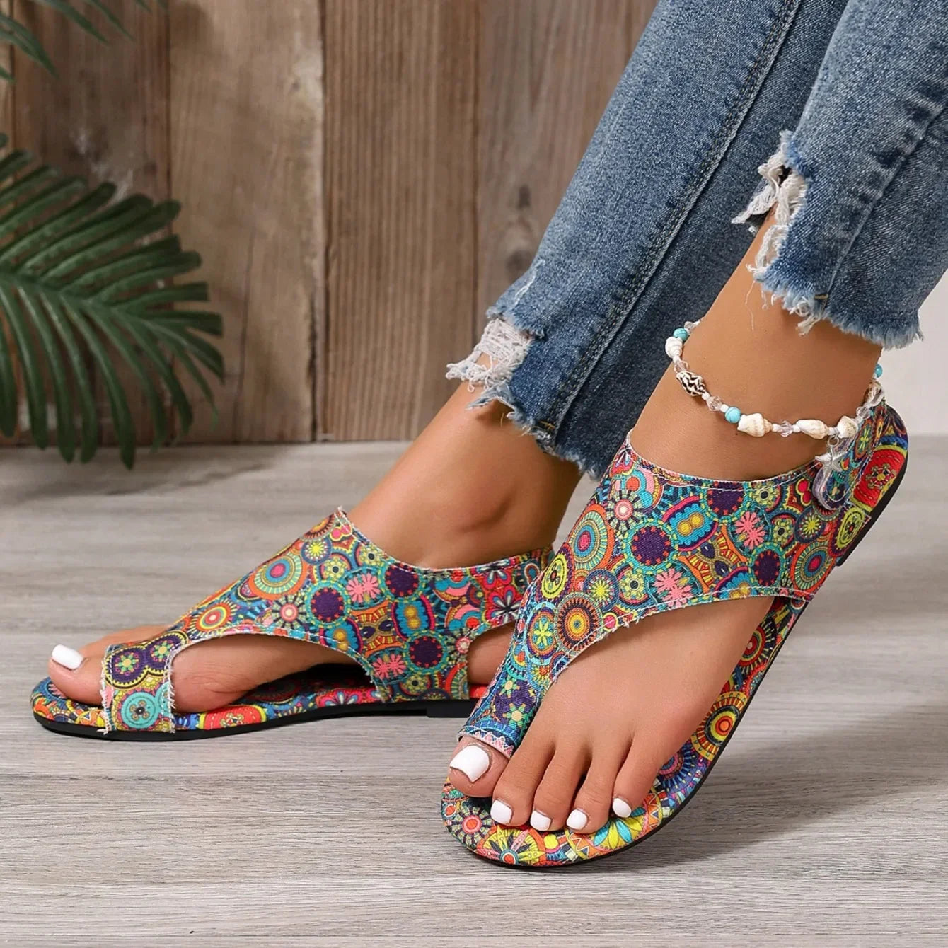 Mara I Boheme Slingback Flats