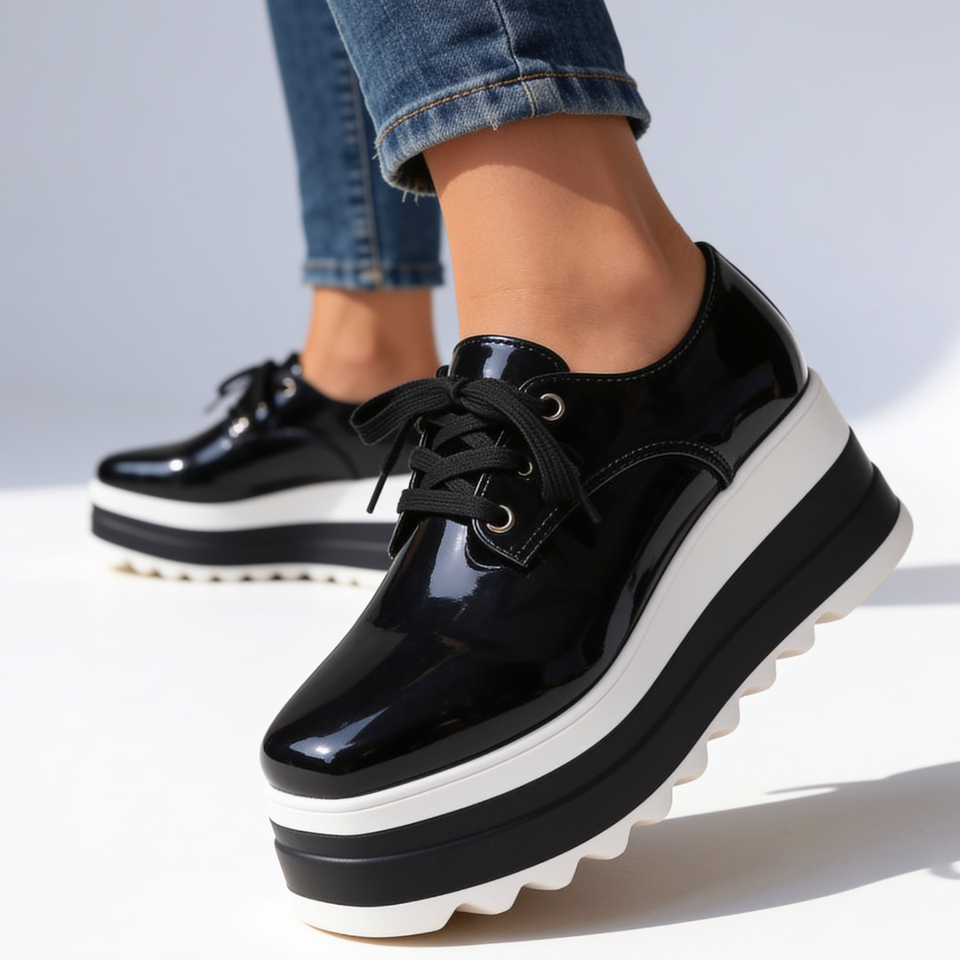 Chelsea I Lake Gloss Platforms
