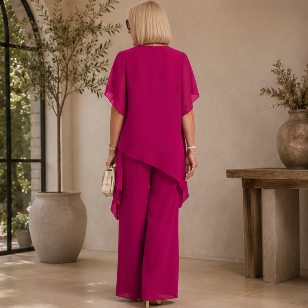 Beverly™ | Elegant Asymmetrical Two Piece Set