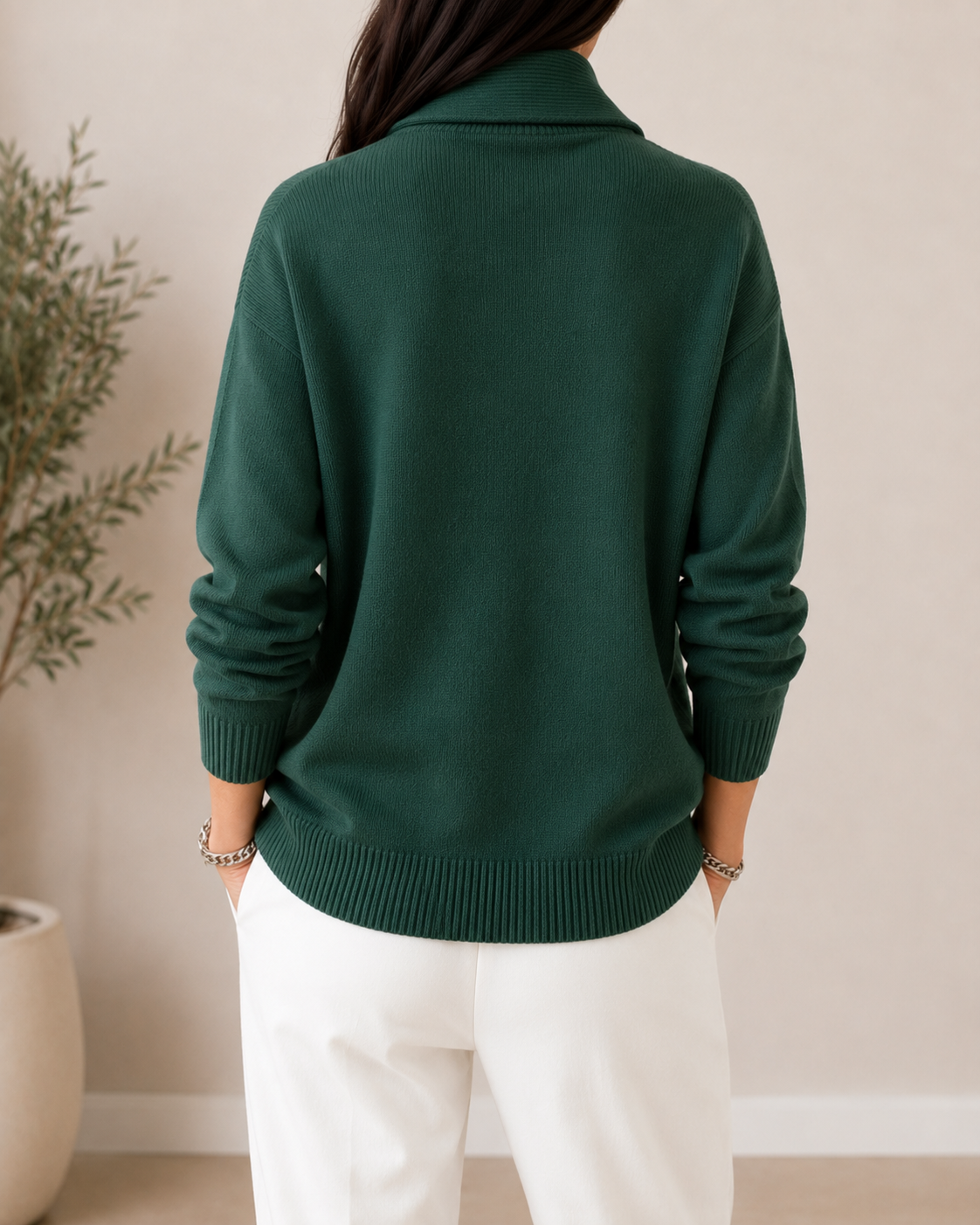 Marlene - Shawl Collar Sweater