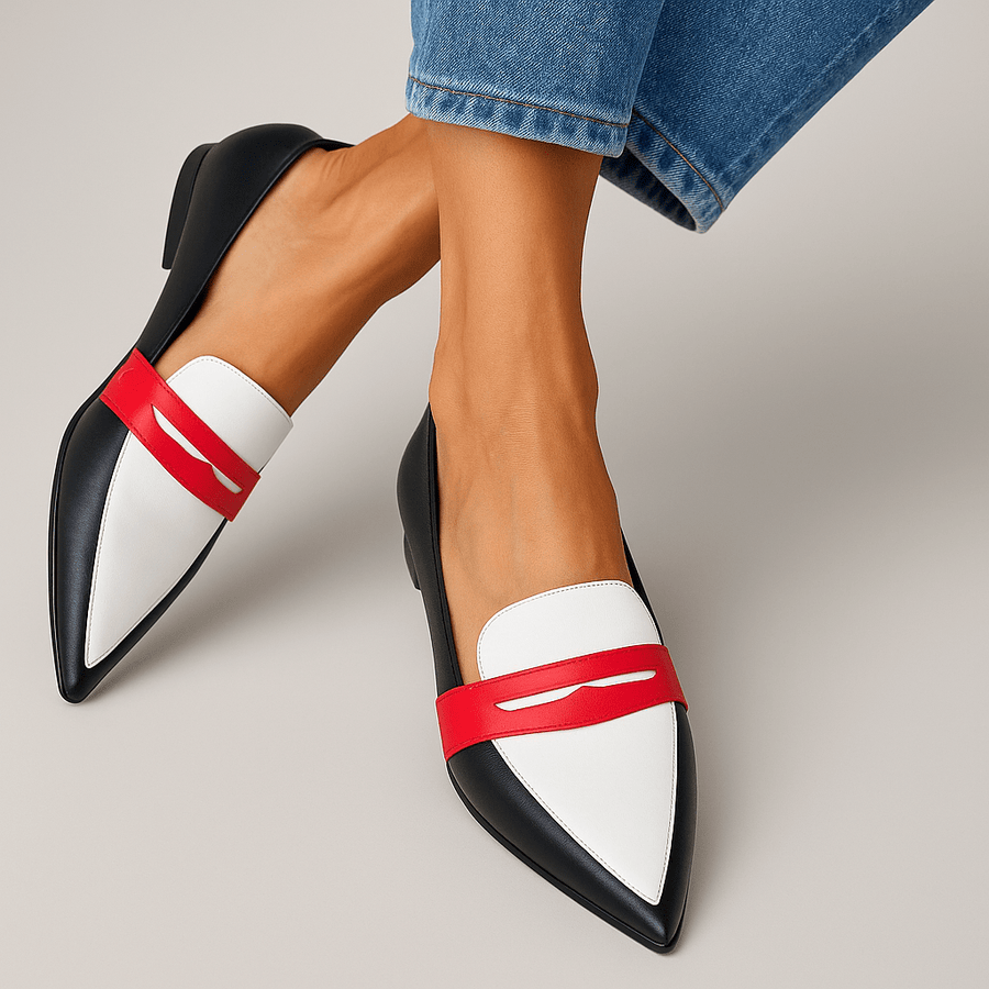 Chiara | Color-Block Loafers