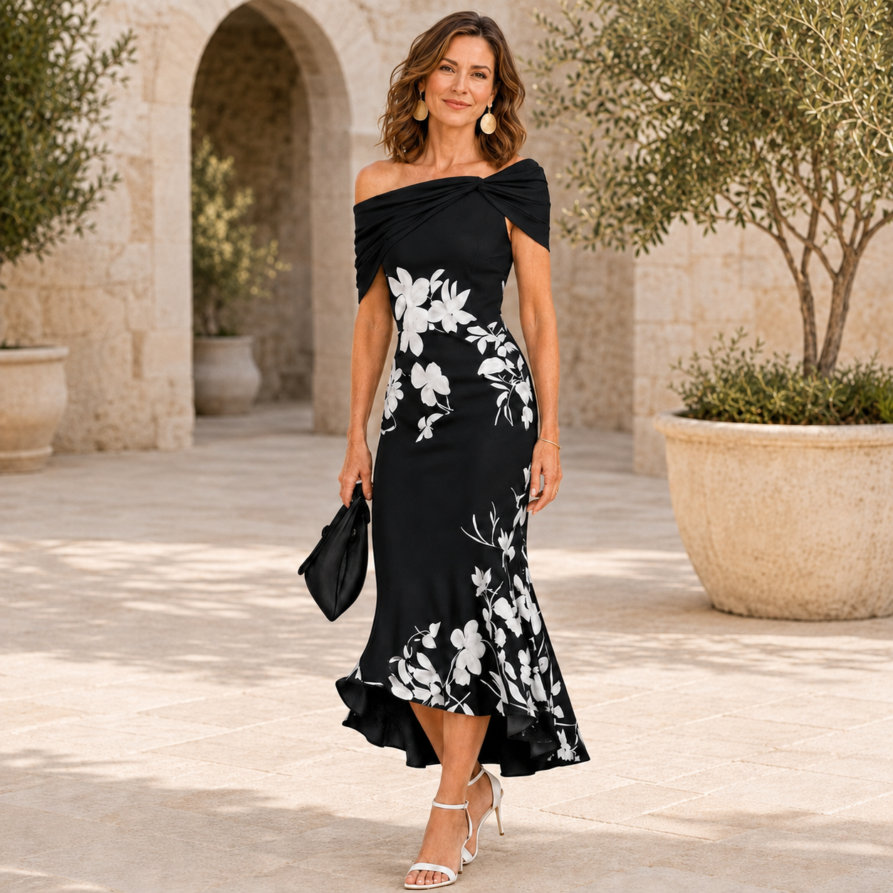 Flora | Contour Floral Midi