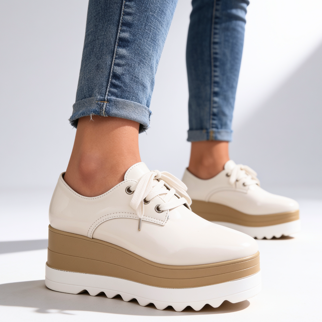 Chelsea I Lake Gloss Platforms