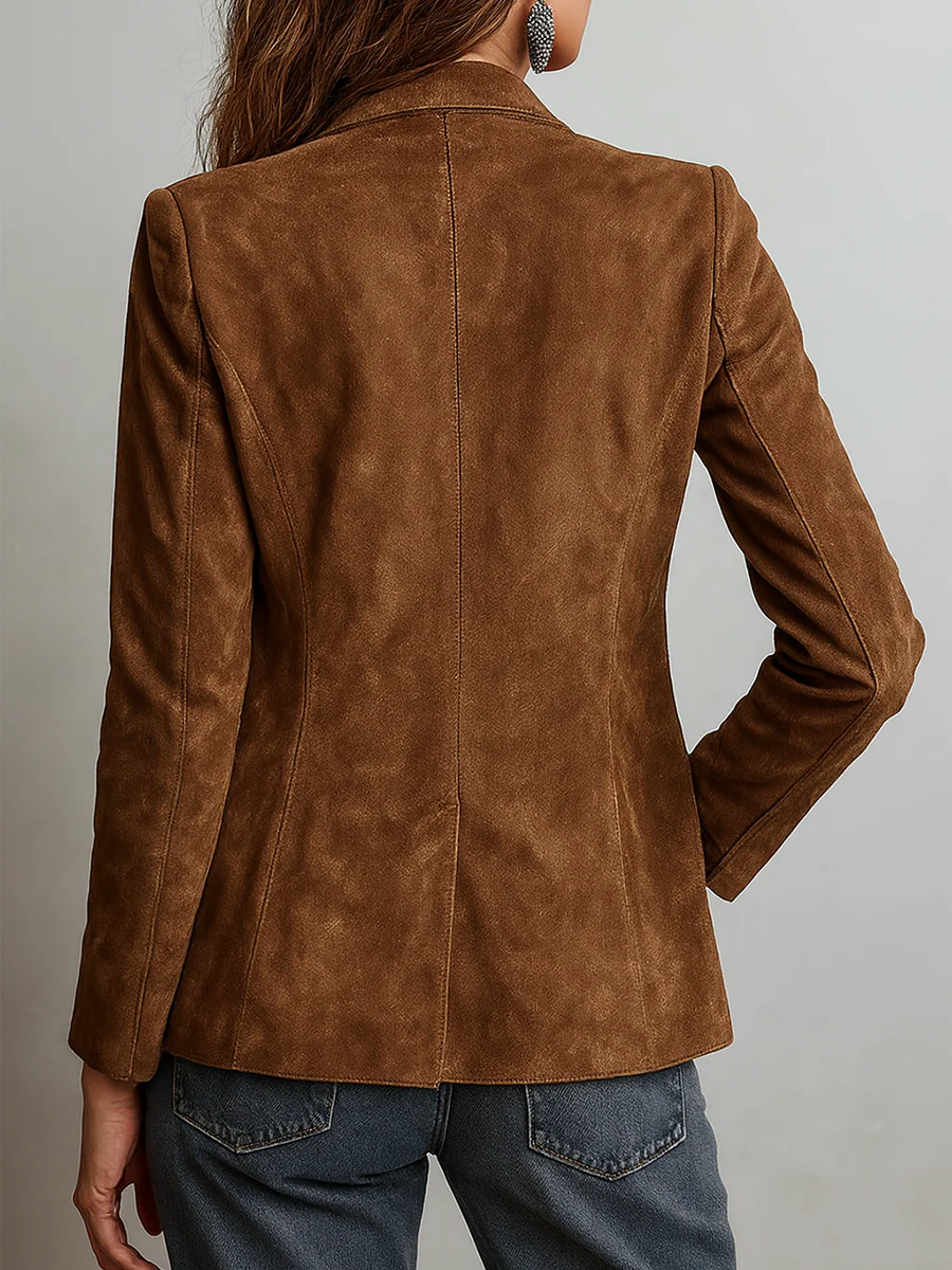 Sophie I Vintage Brown Blazer