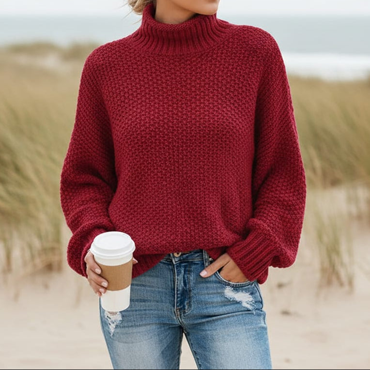 Sienna™ | Cozy Knit Turtleneck