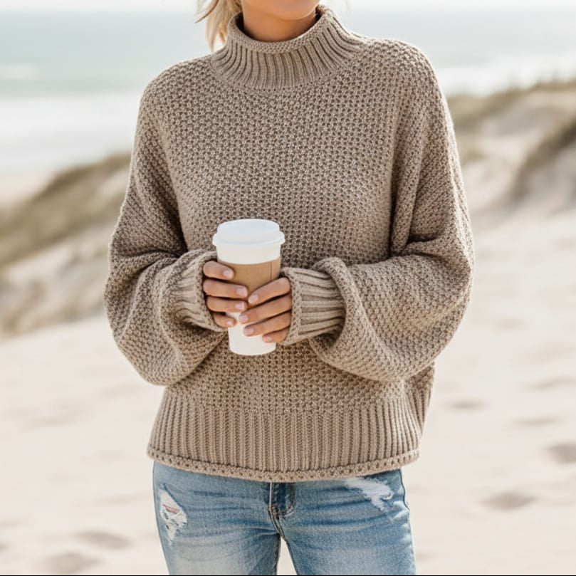 Sienna™ | Cozy Knit Turtleneck