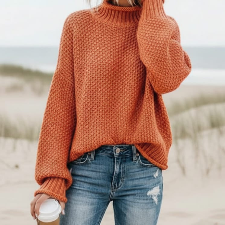 Sienna™ | Cozy Knit Turtleneck
