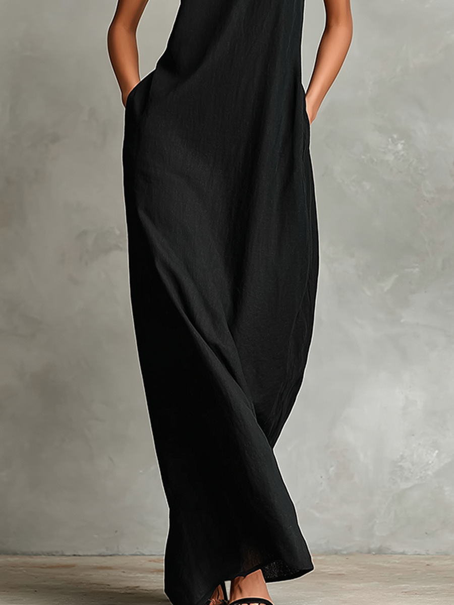 Chiara™ | High Neck Maxi Dress