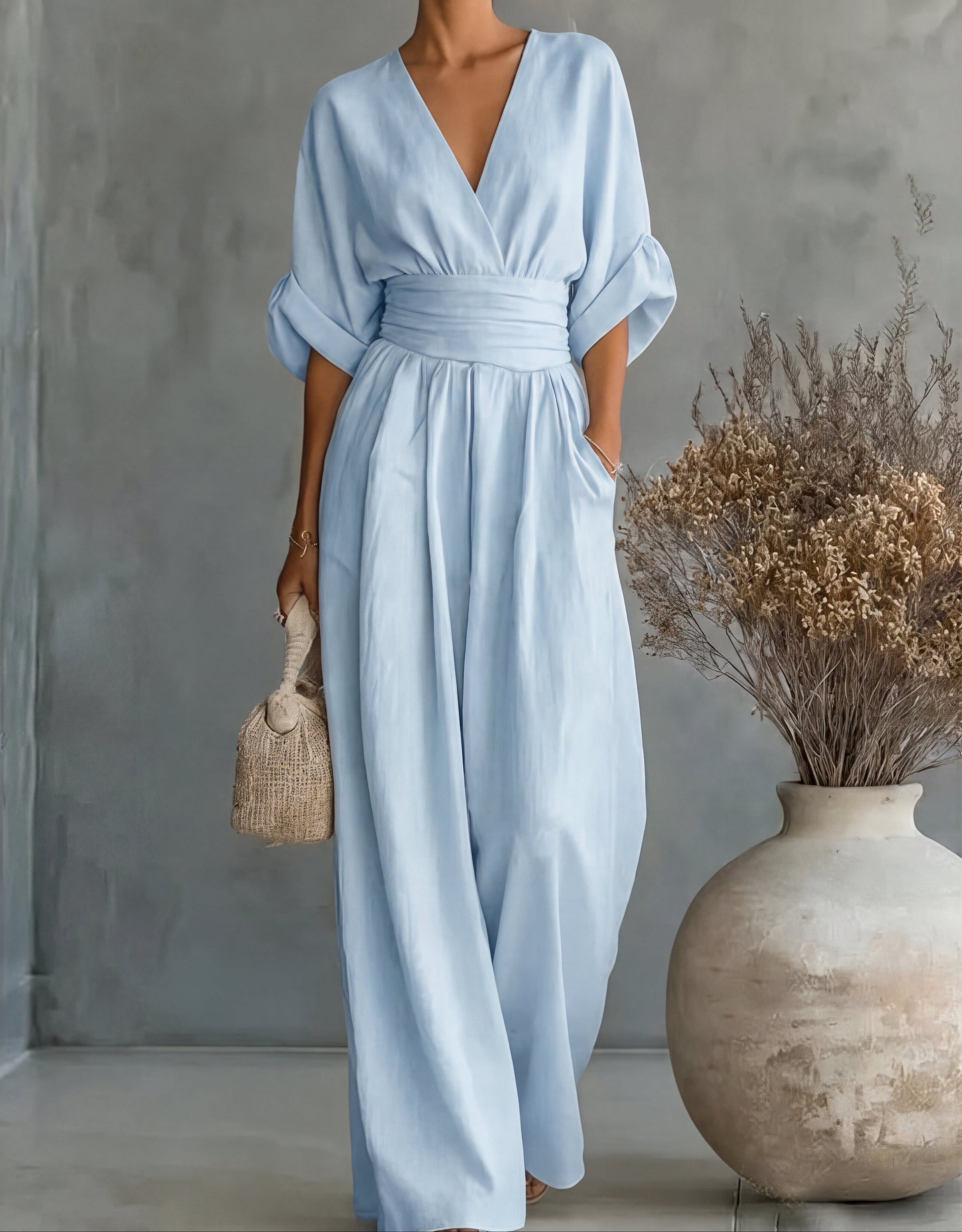 Élise I Elegant, Flowing Jumpsuit