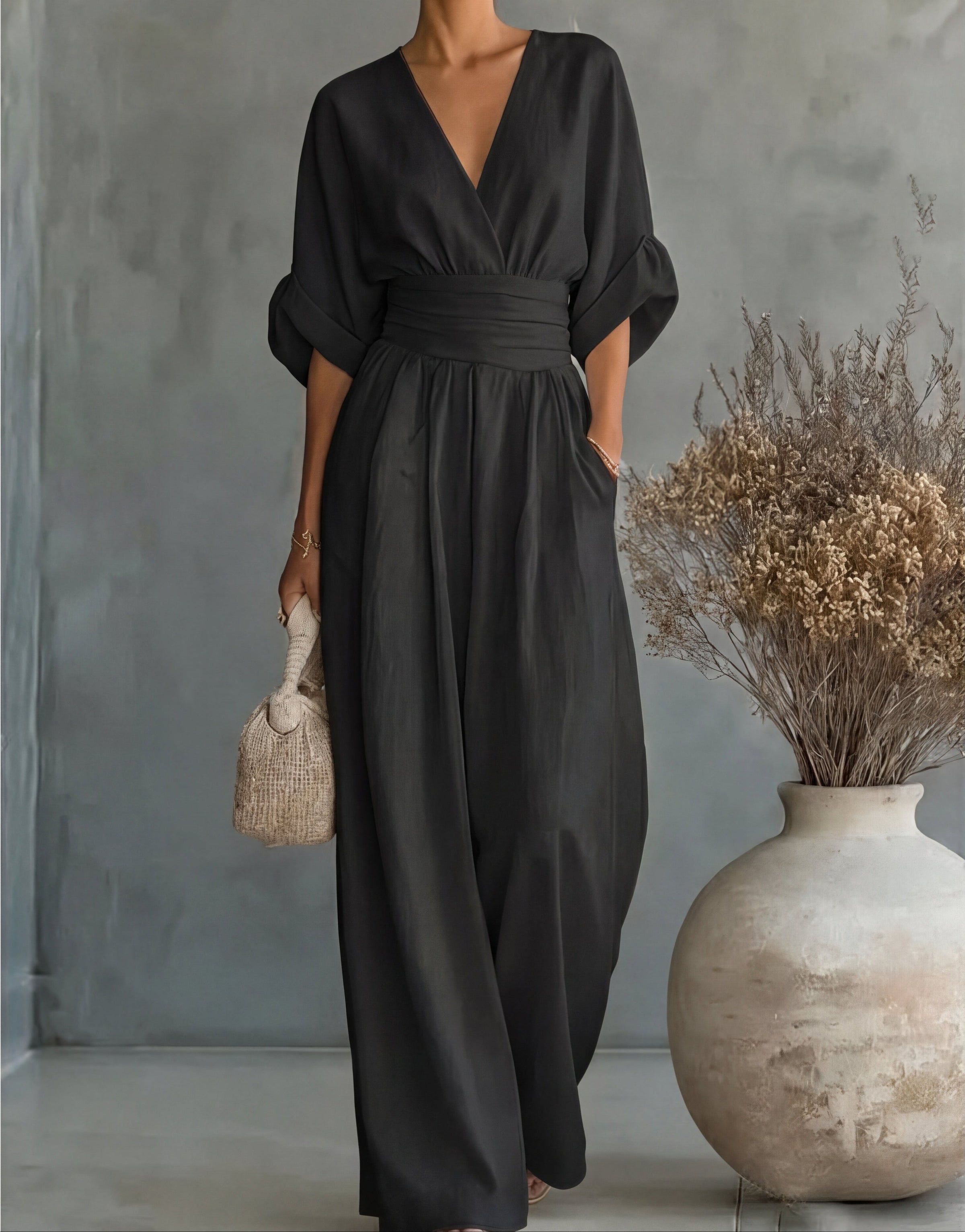 Élise I Elegant, Flowing Jumpsuit