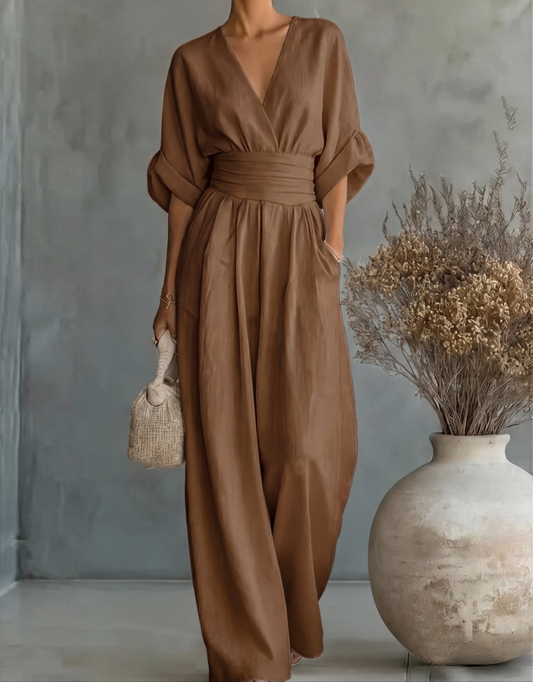 Élise I Elegant, Flowing Jumpsuit