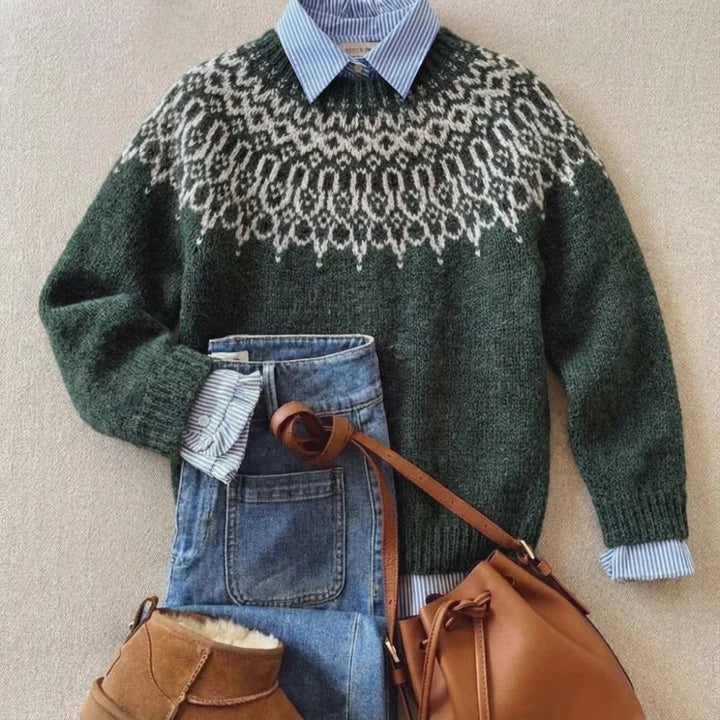 Osvaine™ | Classic Vintage Knit Sweater