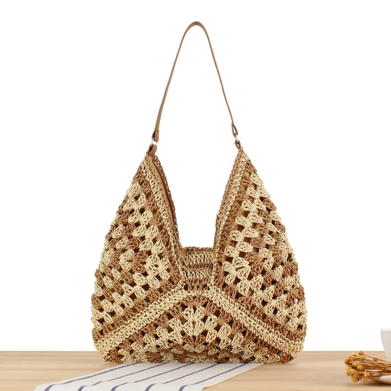 Luna I Crochet Tote Bag