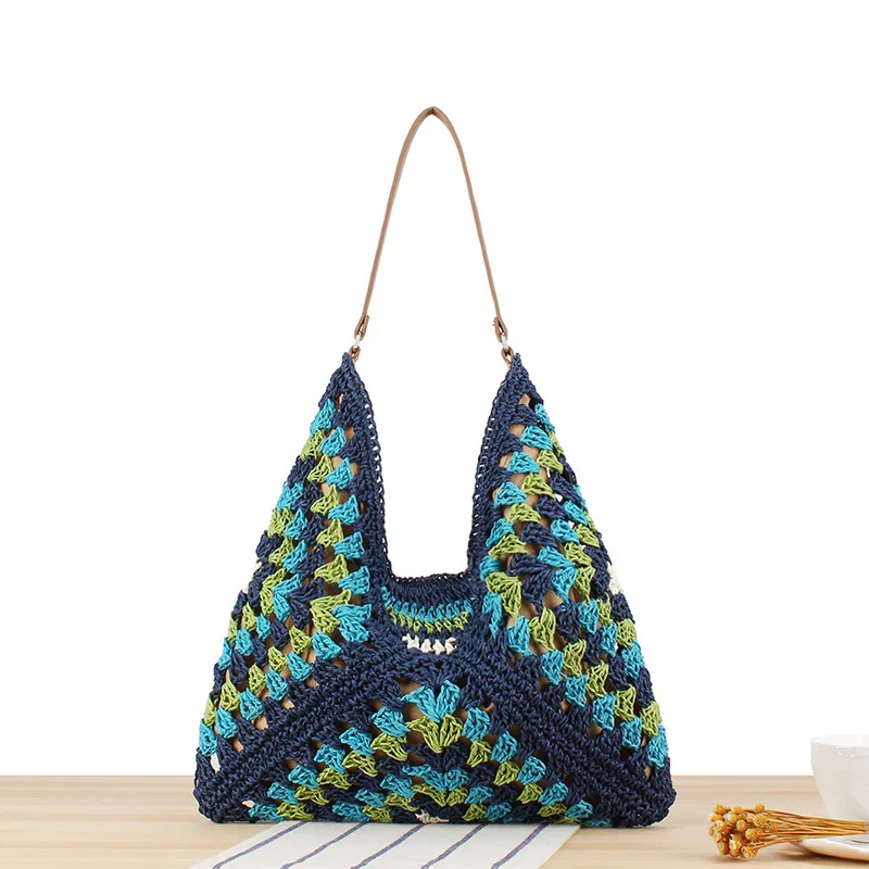 Luna I Crochet Tote Bag