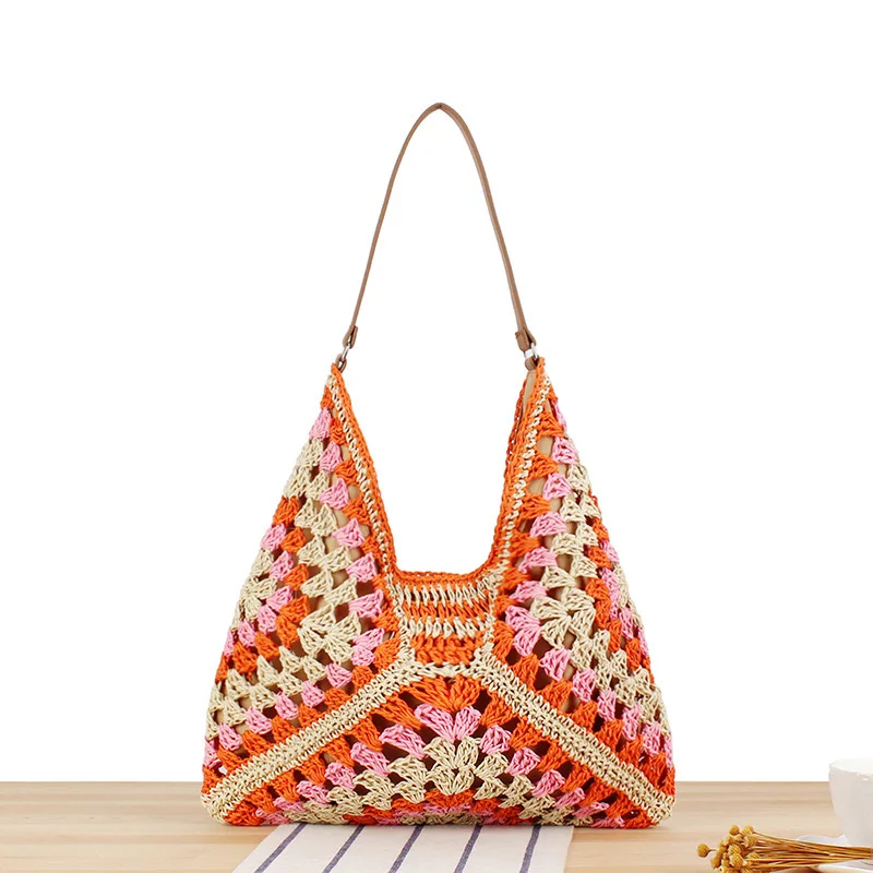 Luna I Crochet Tote Bag