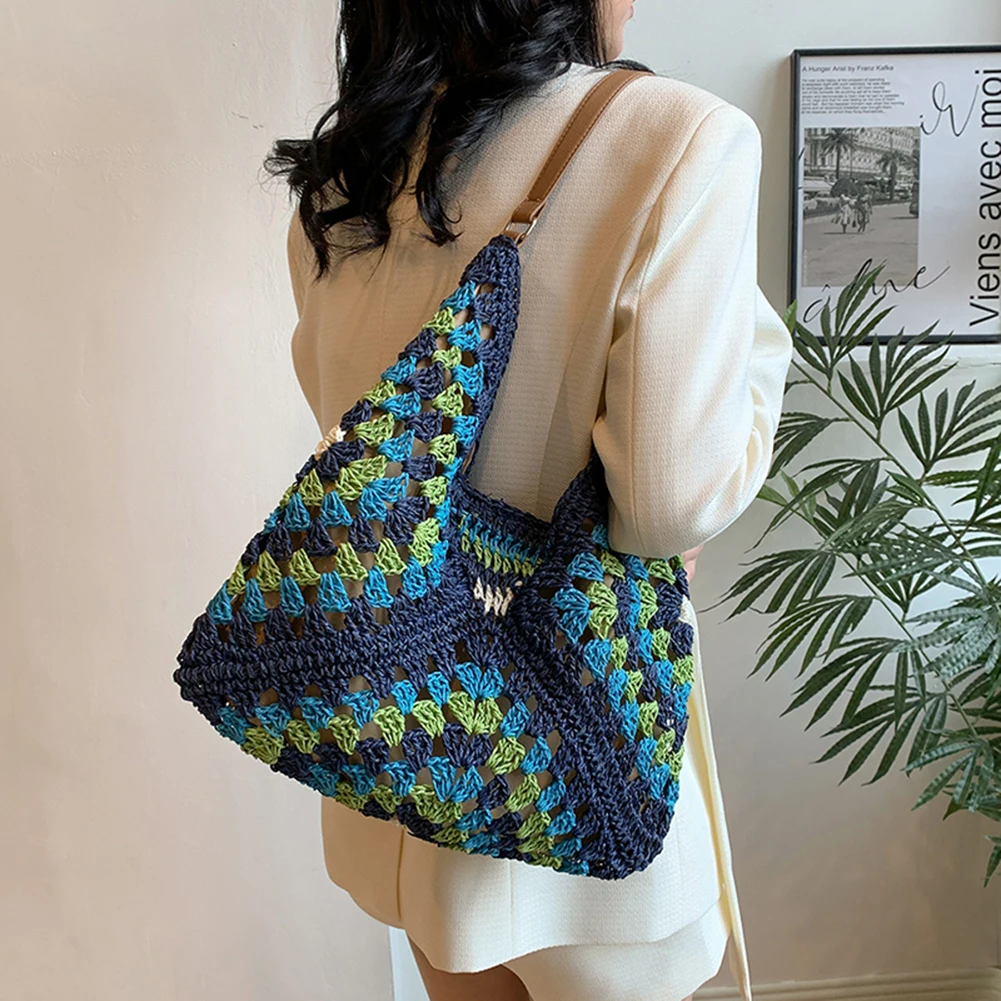 Luna I Crochet Tote Bag