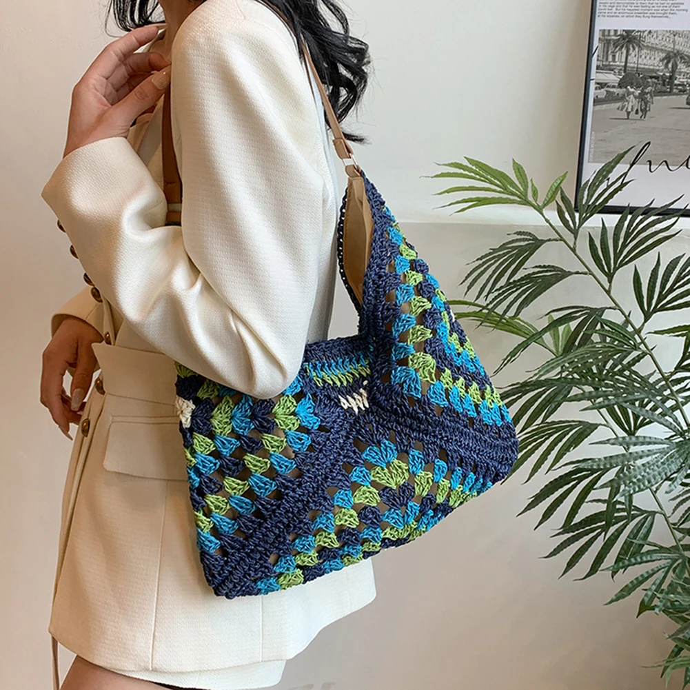 Luna I Crochet Tote Bag