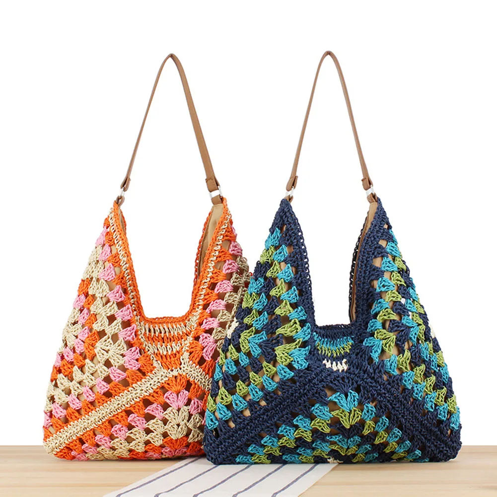 Luna I Crochet Tote Bag