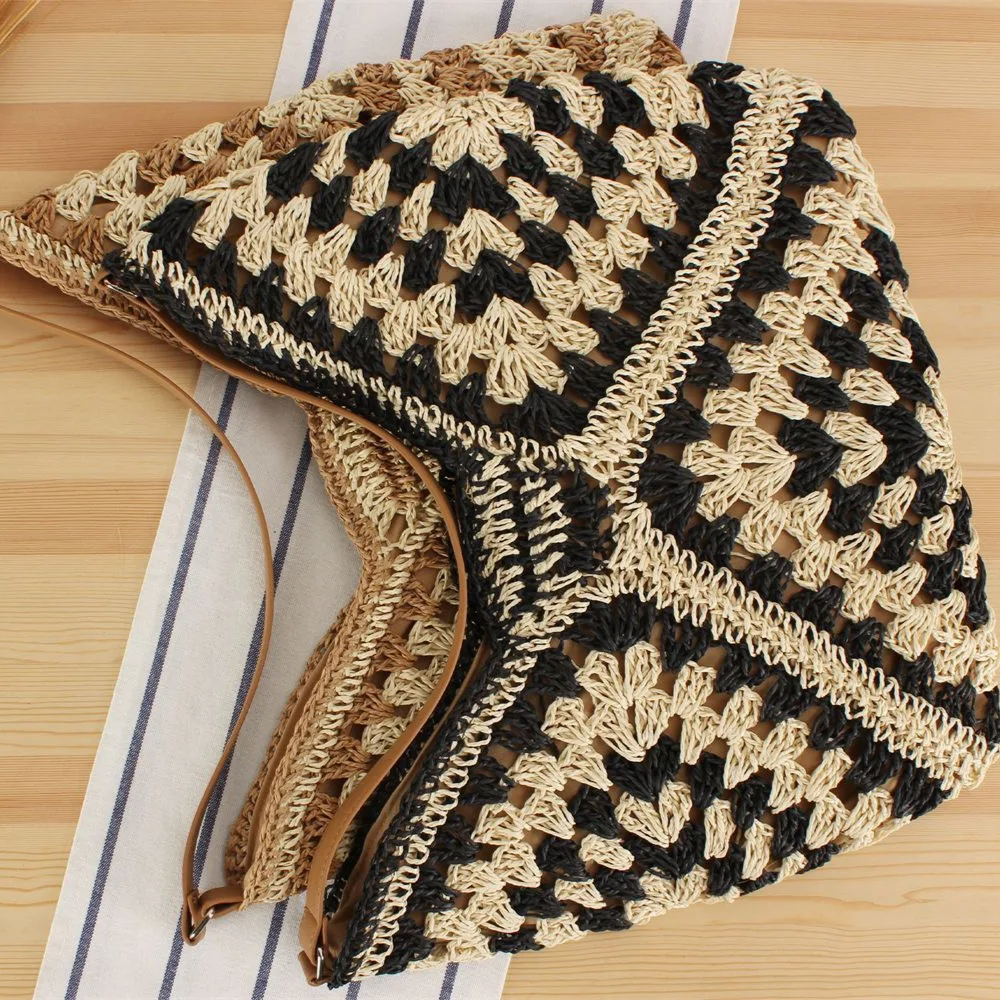 Luna I Crochet Tote Bag