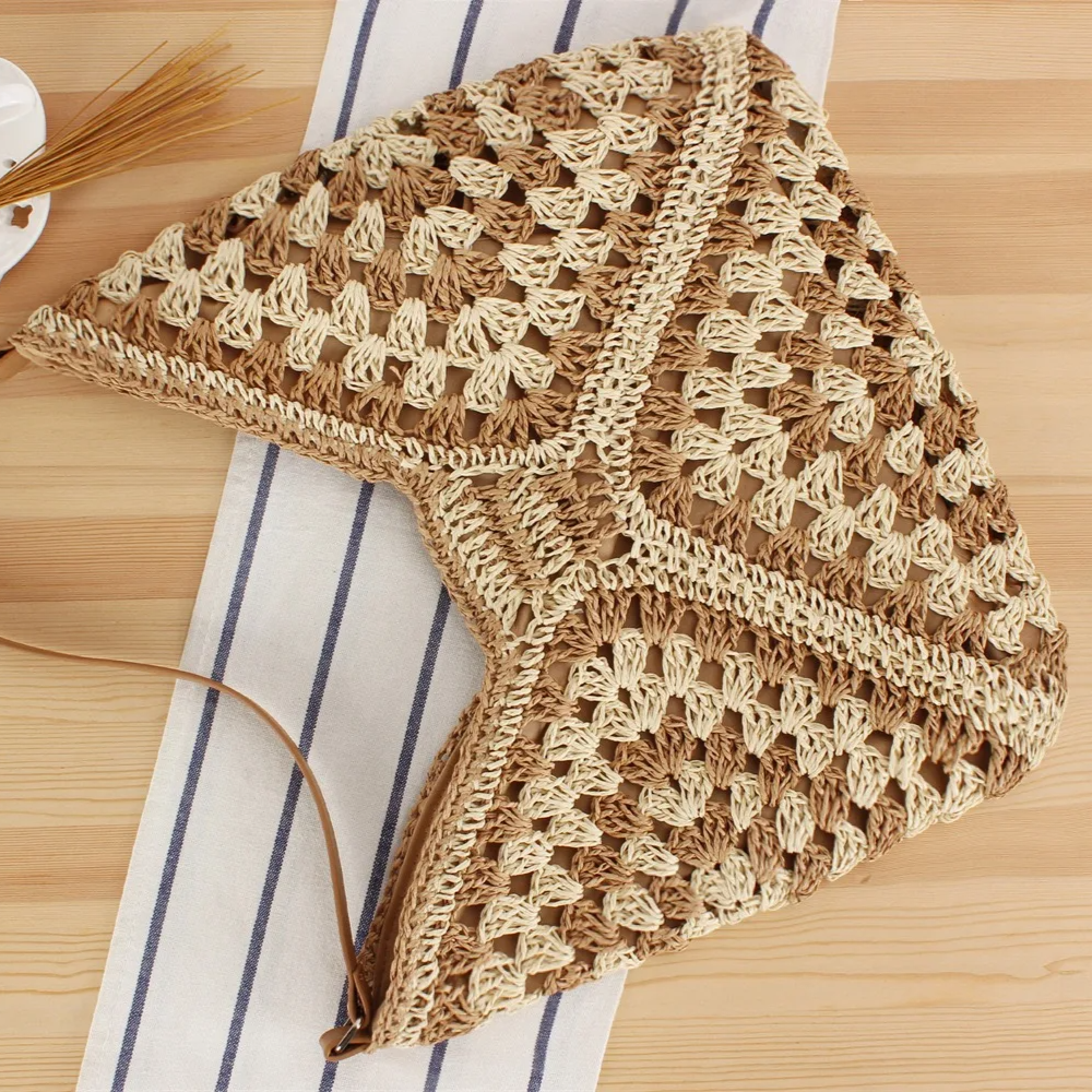 Luna I Crochet Tote Bag