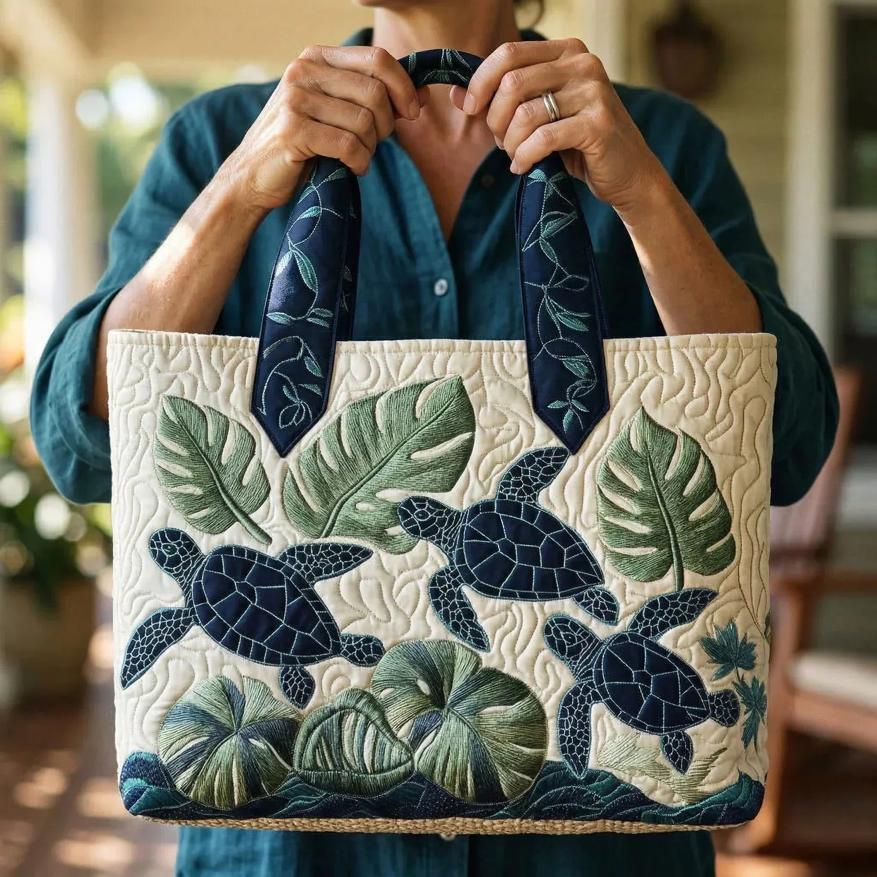 Artisan Bag – Sea Turtle Grace