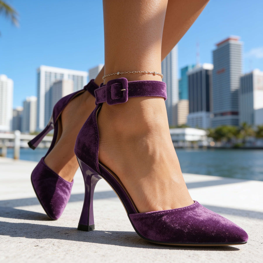 Jolene I Buckle Heels